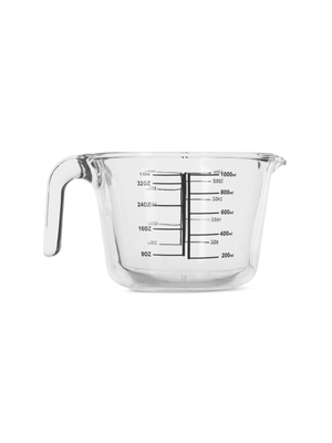 @home measuring jug black 1l