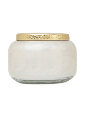 jar candle opalescent with lid 10cm