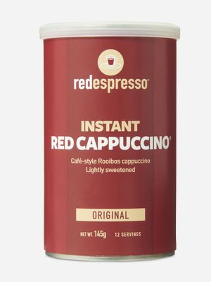 red espresso instant red cappuccino tin