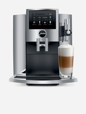 jura automatic bean to cup coffee machine chrome