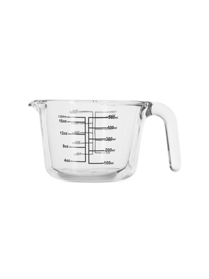@home measuring jug black 0.5l
