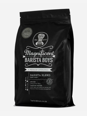 magnificent barista boys barista blend coffee beans 1kg