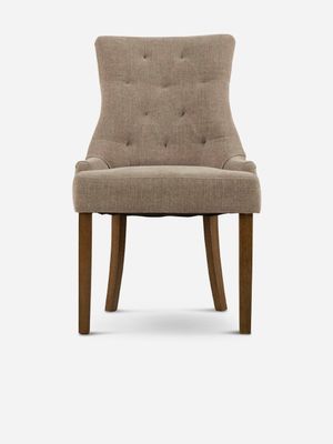 Beth Dining Chair Natural Taupe