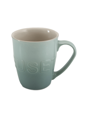 le creuset extra large logo mug sage 580ml