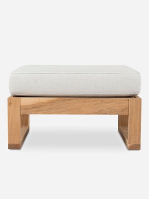 Natural Cabo Ottoman Including Cushion