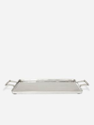 Rectangular Aluminium Tray with Handles 32.5 x 50cm