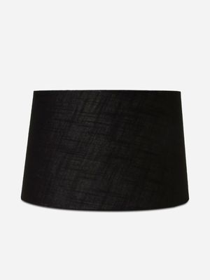 Tapered Lamp Shade Black 30 x 35 x 22cm