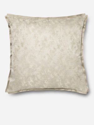 Distressed Scatter Cushion Silver 55x55