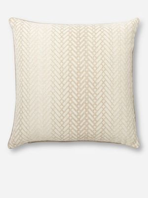 Designers Guild Fading Lines Scatter Cushion Cream 60x60cm