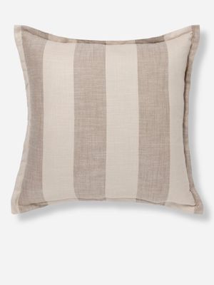 Designers Guild Scatter Cushion Thick Stripe Natural 60x60