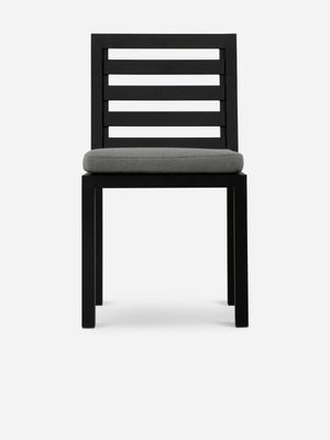 Malaga Dining Chair No Arms Black