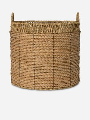 Rush Storage Basket Natural 35 x 40cm