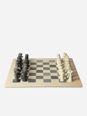 Egwarè Soapstone Chess Board 40 X 40cm