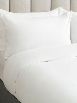 Cotton Winter Bedding Duvet Cover White