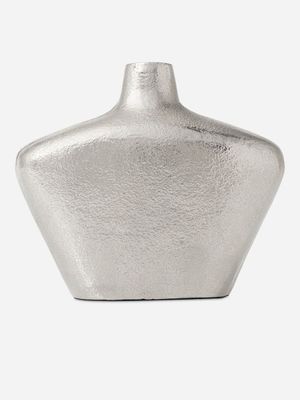 Decorative Aluminium Vase 13 X 14.5cm