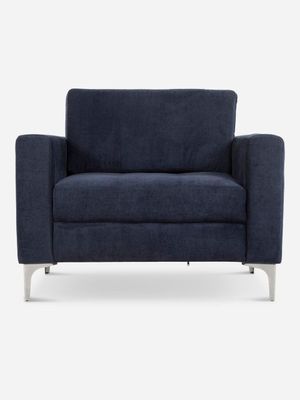 Harvard 1 Seater Danny Navy Couch