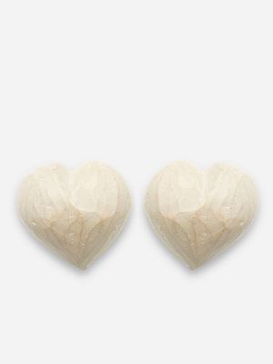 Egwarè Soapstone Hearts set/2 5cm