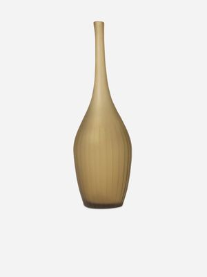 Elongated Neck Vase Medium Glass 50.5 x 16cm