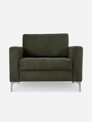 Harvard 1 Seater Danny Olive Couch