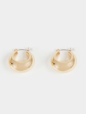 Small Chunky Hoop Earrings - Jewellery