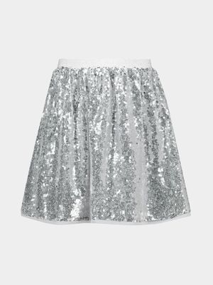 Younger Girls Sequin Skirt