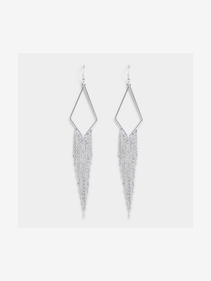 Disco Fringe Drop Earrings