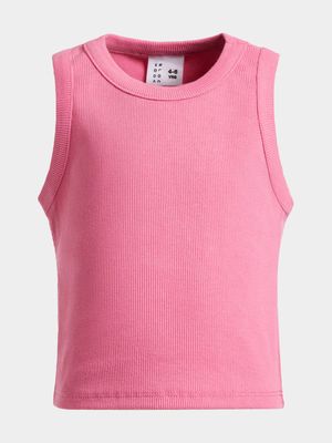 Older Girls Rib Tank Vest