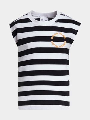 Younger Boys Striped Tank Top
