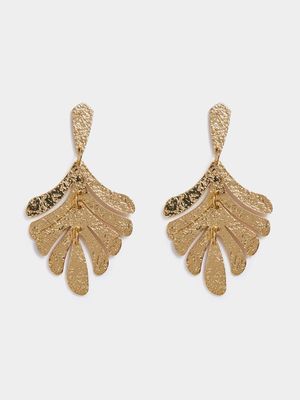 Soft Leaf Drop Earrings - Jewellery