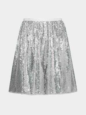 Older Girls Sequin Skirt
