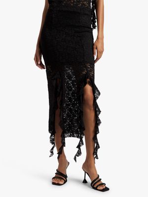 Y&G Lace Midi Skirt