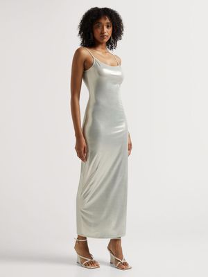 Y&G Fitted Strappy Maxi Dress