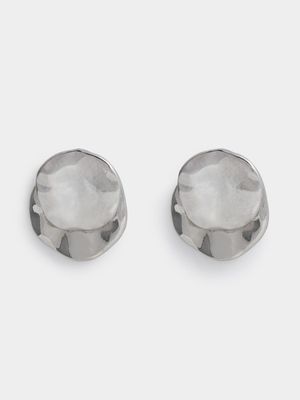 Double Coin Drop Earrings