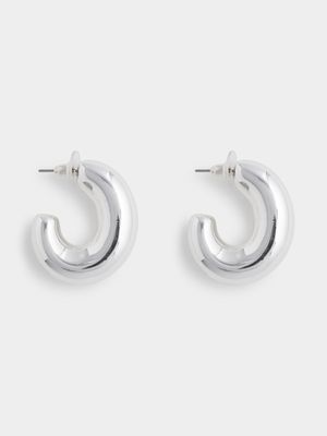 Kidney Hoop Earrings