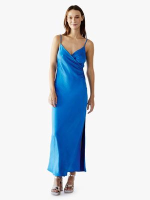 Women's Me&B Blue Asanda Slip Dress