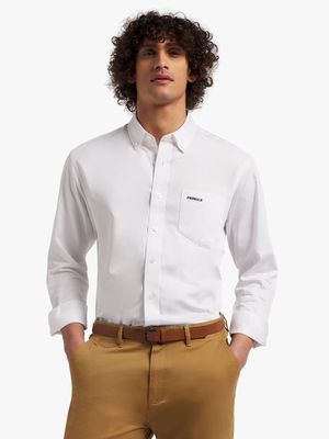 Men's Pringle William White Long Sleeve Classic Shirt