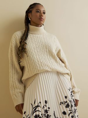 Women's Iconography Cabled Jumper