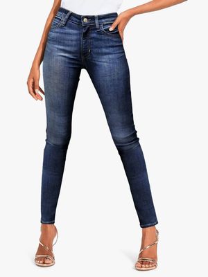 Women's Guess  Mesa Dark Wash High Rise Jeans