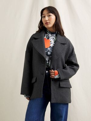 Women's Canvas Flannel Coat