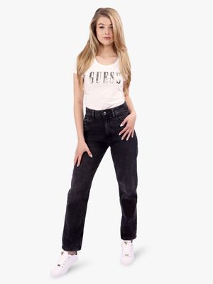 Women's Guess Grey  Mom Jeans