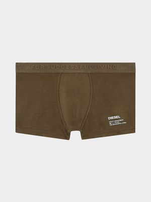 Men's Diesel Green Umbx-Damien Boxer Shorts