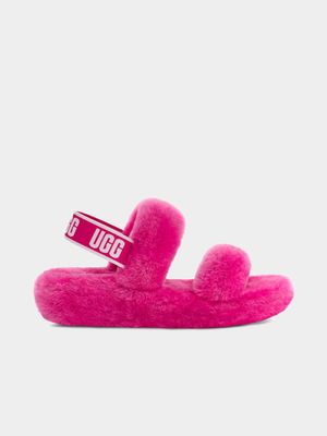 Women's UGG Berry Pink Oh Yeah Sandals