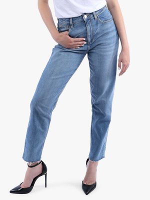 Women's Guess Med Blue Mom Jeans