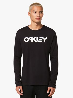 Men's Oakley Black ll Long Sleeve 2.0 Lifestyle T-Shirt