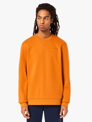 Men's Oakley Orange Relax Crew 2.0 Sweatshirt