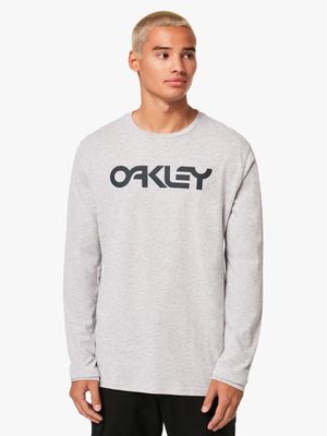 Men's Oakley Grey ll Long Sleeve 2.0 Lifestyle T-Shirt
