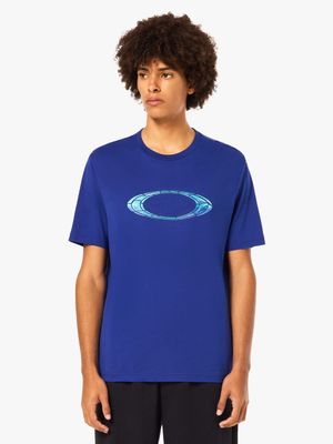 Men's Oakley Blue MTL Liquid Ellipse Lifestyle T-Shirt