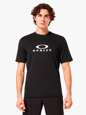 Men's Oakley Black Free Ride RC Bike-MTB T-Shirt