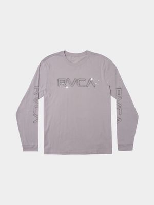Boy's Big RVCA Airbrush Long Sleeve T-Shirt