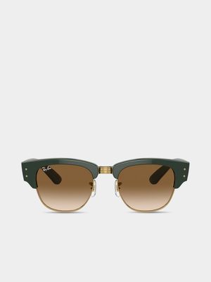Ray-Ban Green Mega Clubmaster Sunglasses